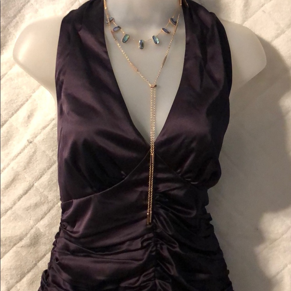 NWT express top plum color